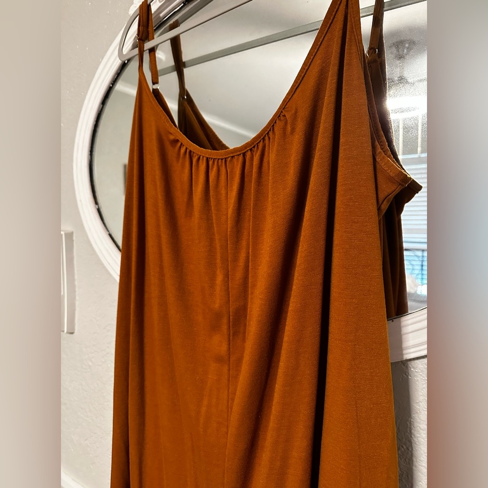 Rust orange jumpsuit - Picture 2 of 2